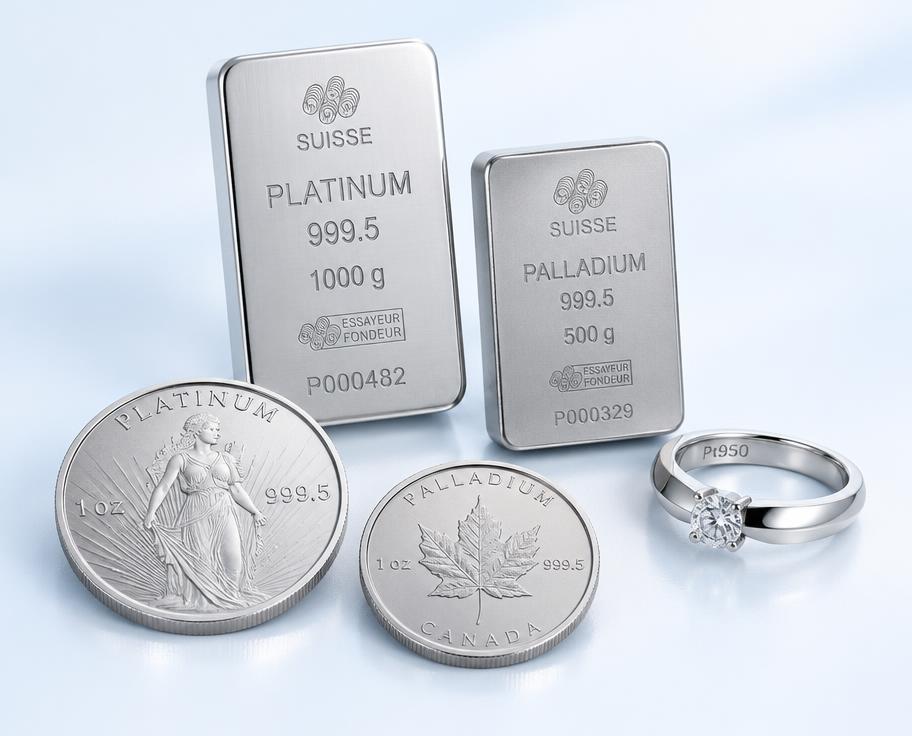 Overige edelmetalen